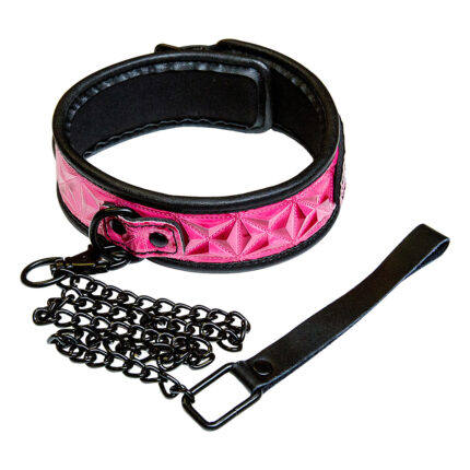 Wiązania-SINFUL COLLAR PINK