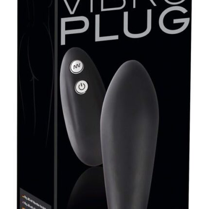 Stożkowa wtyczka analna plug korek wibracyjny 12cm