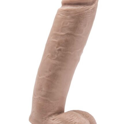 Dildo na przyssawce duży realistyczny penis 25cm