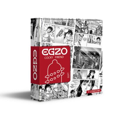 Prezerwatywy z fakturą wypustkami egzo dragon lord