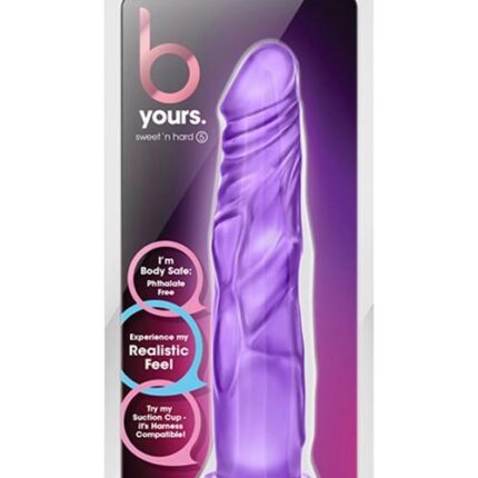 Dildo-b yours sweet n hard 5 purple