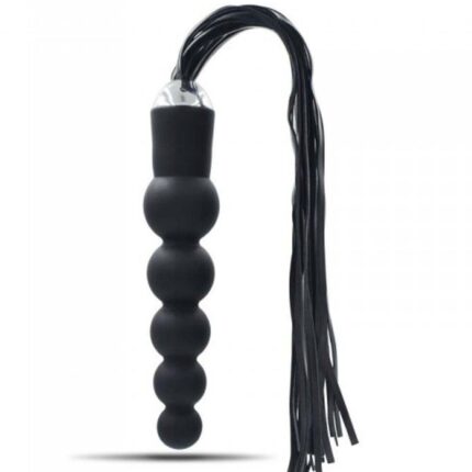 Penetrator dildo analne z batem do chłosty 19cm