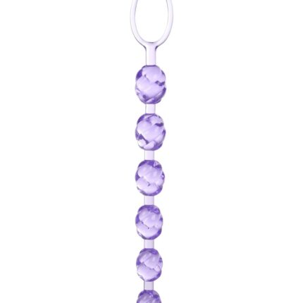 Plug/kulki-SWIRL PLEASURE BEADS PURPLE