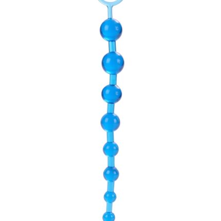 Sonda analna 2w1 korek analny z koralikami 25 cm