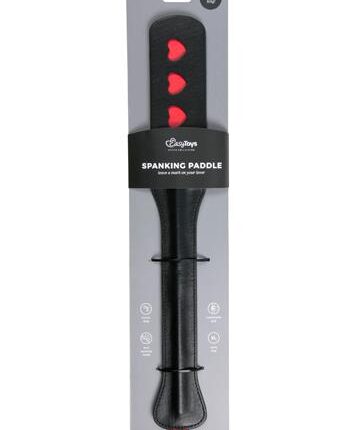 Pejcz-Long Leather Paddle With Heart