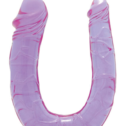 Silikonowe dildo dwie końcówki elastyczne 30cm