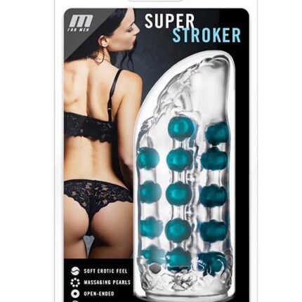 Masturbator-M FOR MEN SUPERSTROKER CLEAR