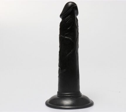 Rocket john 7,5 inch black realistic dildo 7,5 inch / 19 cm