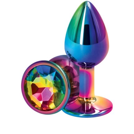 Chromowany korek analny ze stali zatyczka plug S