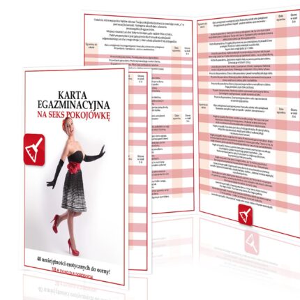 Erotyczna karta egzaminacyjna na sex pokojówkę