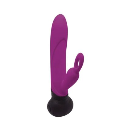 Wibrator ze stymulatorem łechtaczki 10 trybów 19cm