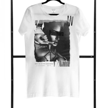 T-shirt men white S regular