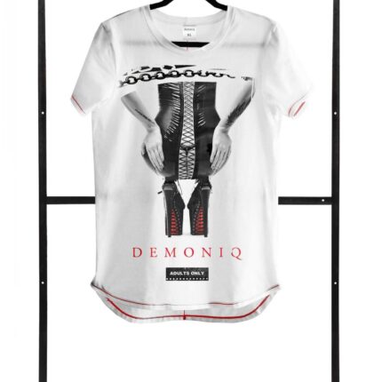 T-shirt men white M fashion