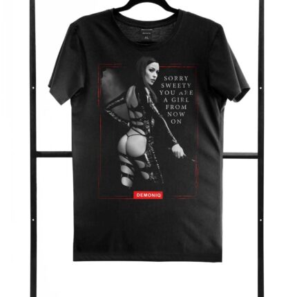 T-shirt men black S regular