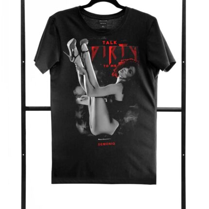 T-shirt men black S regular