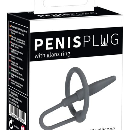 Penis Plug with Glans Ring