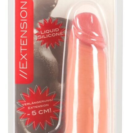 Realistyczna naturalna przedłużka penisa plus 5cm