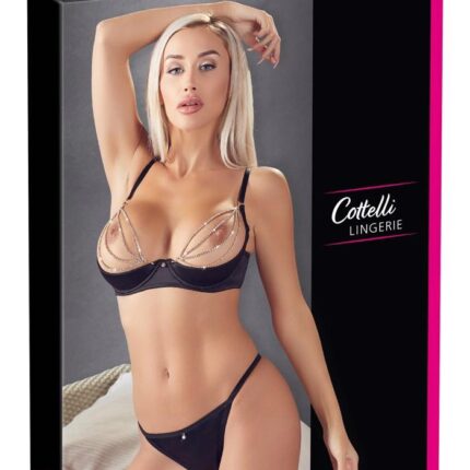 Shelf Bra Set Sparkle 85C/L