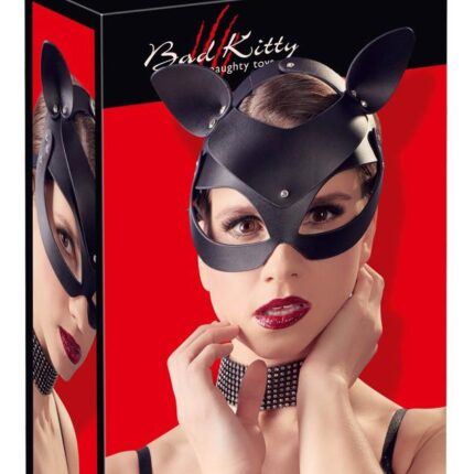 Bad Kitty Cat Mask Rhinestones
