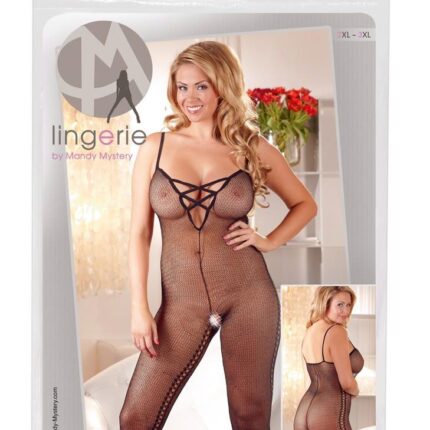 Catsuit with lacing