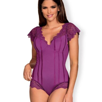Urzekające stylowe body erotyczne obsessive l/xl