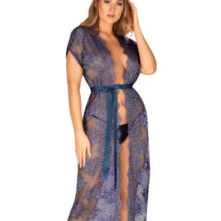 Narzutka peniuar erotyczny obsessive flowlace s/m