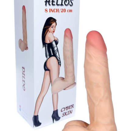 Dildo naturalne penis na przyssawce cyberskóra 23c