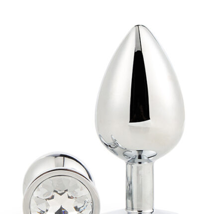GLEAMING LOVE SILVER PLUG LARGE