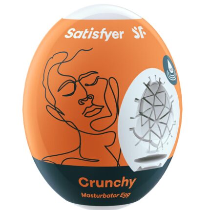 Masturbator żelowe jajeczko Satisfyer crunchy sex