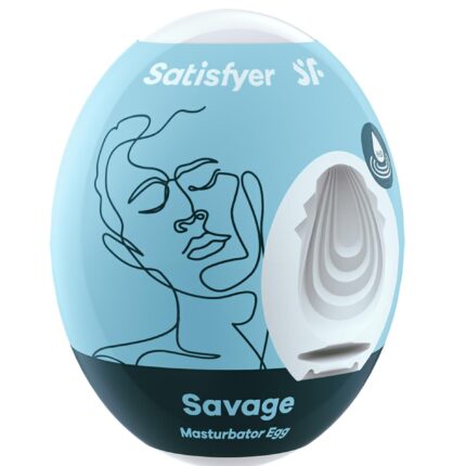 Masturbator żelowe jajeczko Satisfyer savage sex
