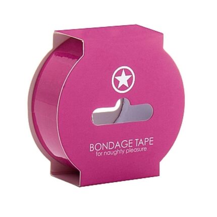 Non Sticky Bondage Tape - 17,5 Meter - Pink