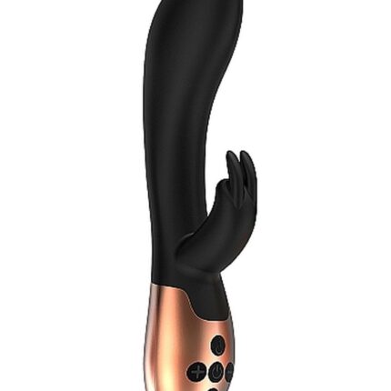 Heating Rabbit Vibrator - Opulent - Black