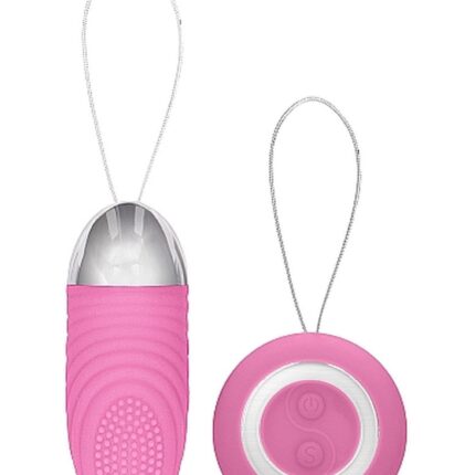 Ethan - Rechargeable Remote Control Vibrating Egg - Pink