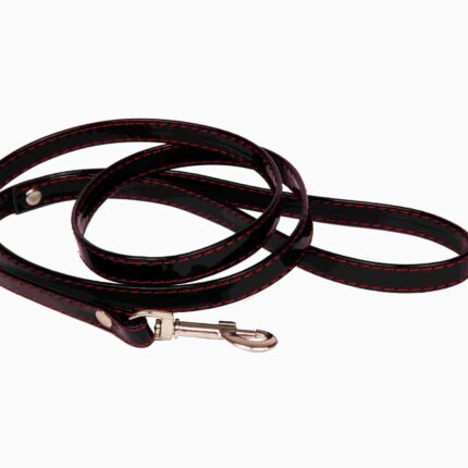 Smycz BDSM bondage do obroży skóra ekologiczna