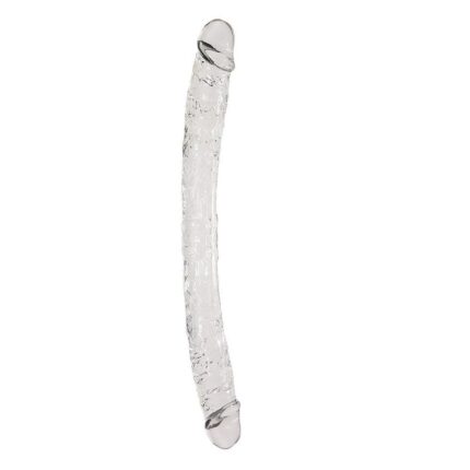 Długie podwójne dildo do sexu lesbijskiego 38,5 cm
