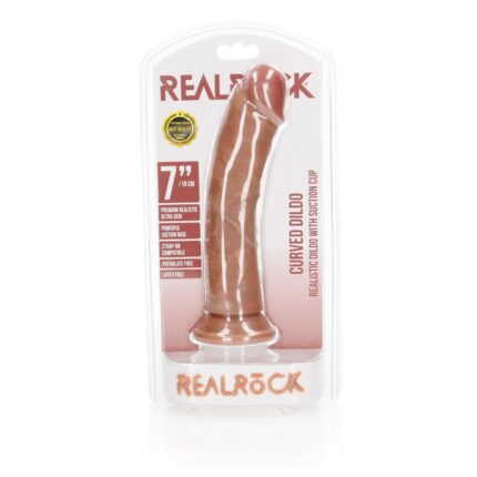 Czarne silikonowe dildo z mocną przyssawką 20 cm