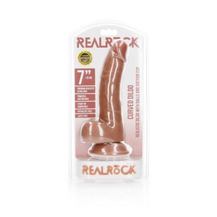 Duże silikonowe żylaste dildo przyssawka 20 cm