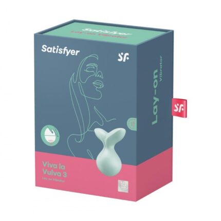 Masażer łechtaczki Satisfyer Viva la Vulva 3 mięta