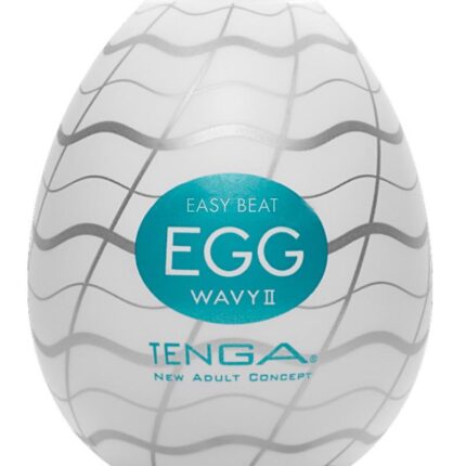 Japoński masturbator sex jajko Tenga Egg Wavy II